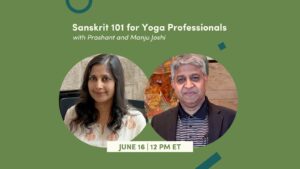 CE Workshop | Sanskrit 101 for Yoga Professionals